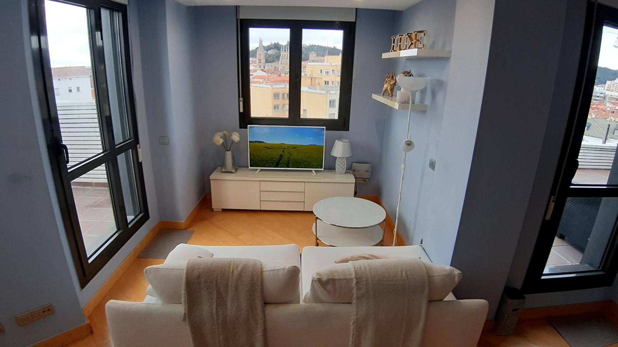 Luxeinburgos Atico Con Vistas Espectaculares Apartamento Exterior foto